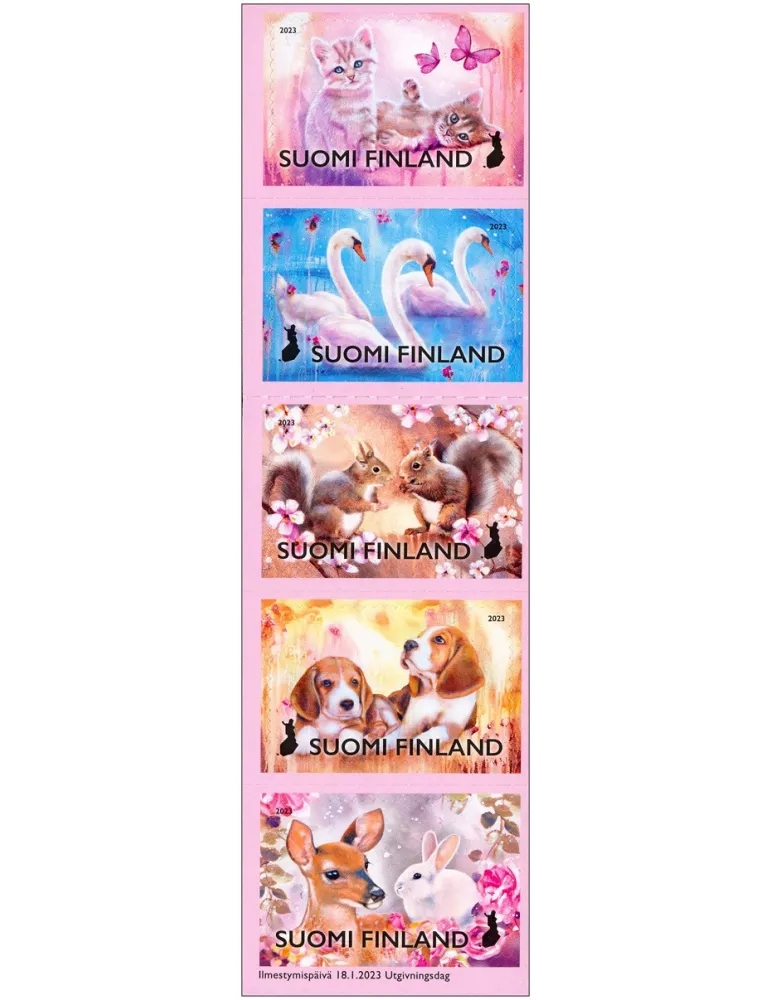 n° 2793/2797 - Timbre FINLANDE Poste