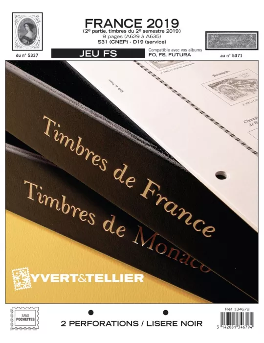 FRANCE FS : 2019 - 2E SEMESTRE (JEUX SANS POCHETTES)