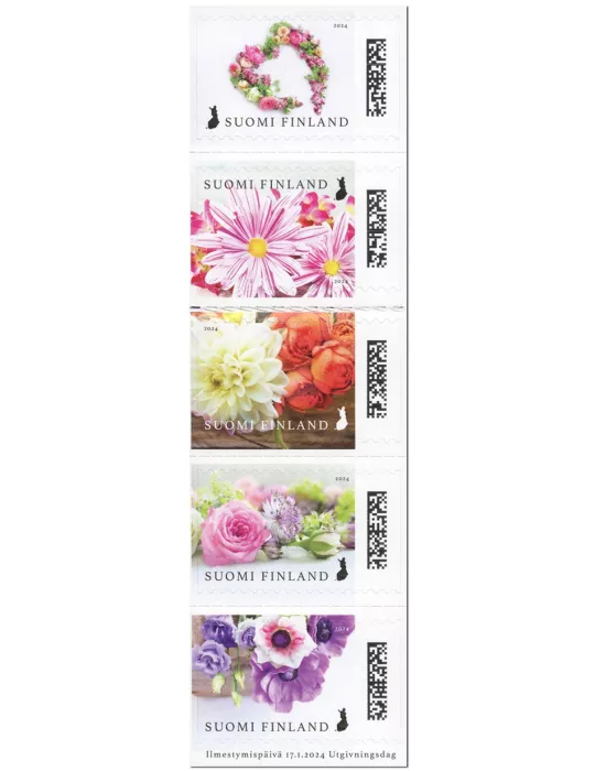 n° 2833/2837 - Timbre FINLANDE Poste