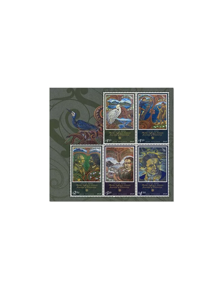 n° 382 - Timbre NOUVELLE-ZELANDE Blocs et feuillets