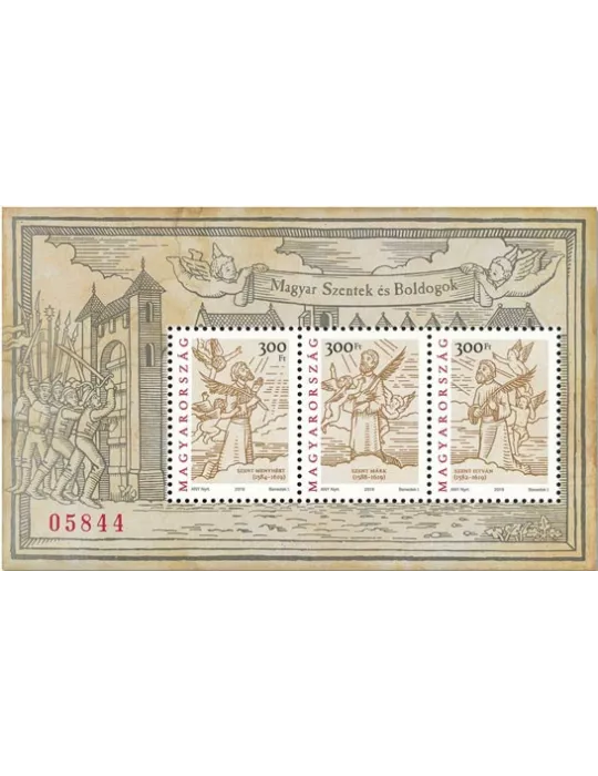 n° 424a - Timbre HONGRIE Blocs et feuillets