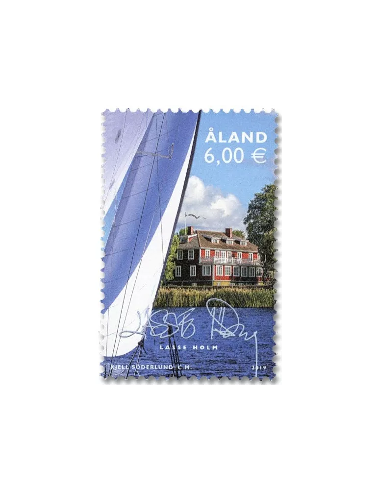 n° 473 - Timbre ALAND Poste