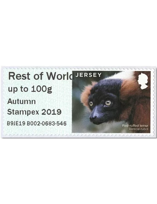 n° 47d/52d - Timbre JERSEY Timbres de distributeurs