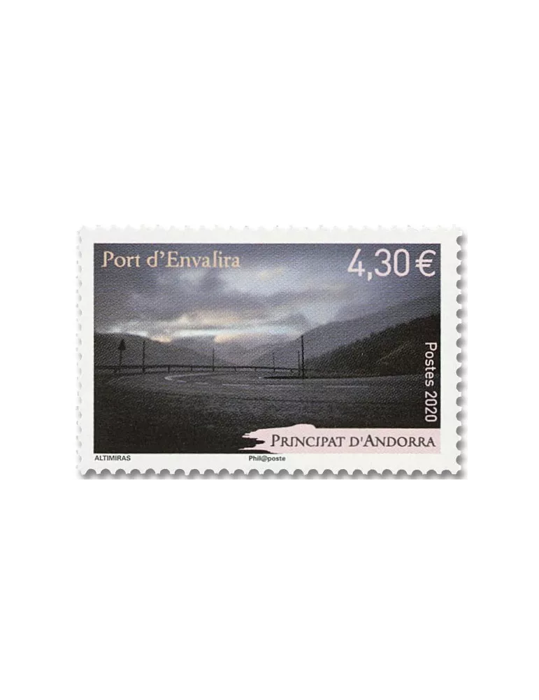 n° 840 - Timbre Andorre Poste