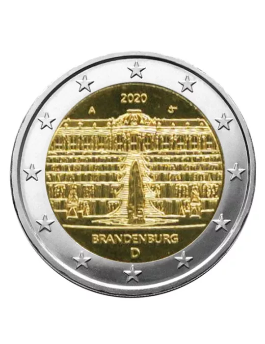 2 EURO COMMEMORATIVE 2020 : ALLEMAGNE (Presidence du BRANDEBOURG au Bundesrat)