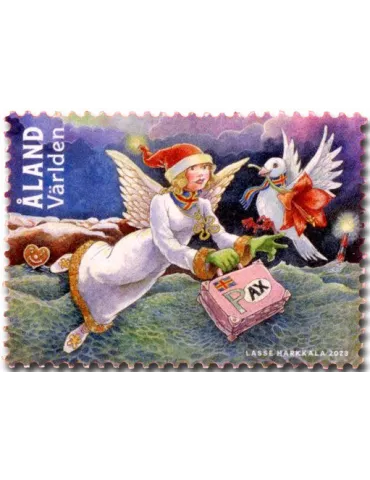 n° 546/547 - Timbre ALAND Poste 2