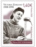 n° 841 - Timbre Andore Poste