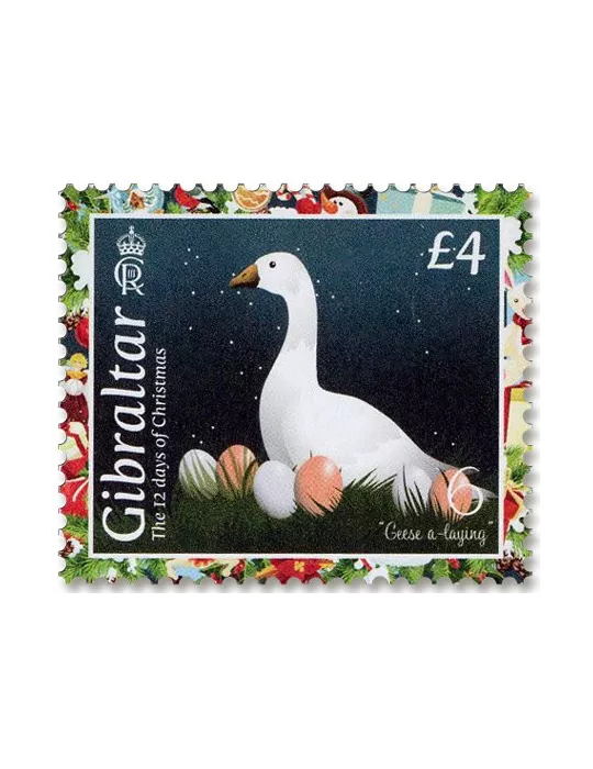 n° 2065/2070 - Timbre GIBRALTAR Poste
