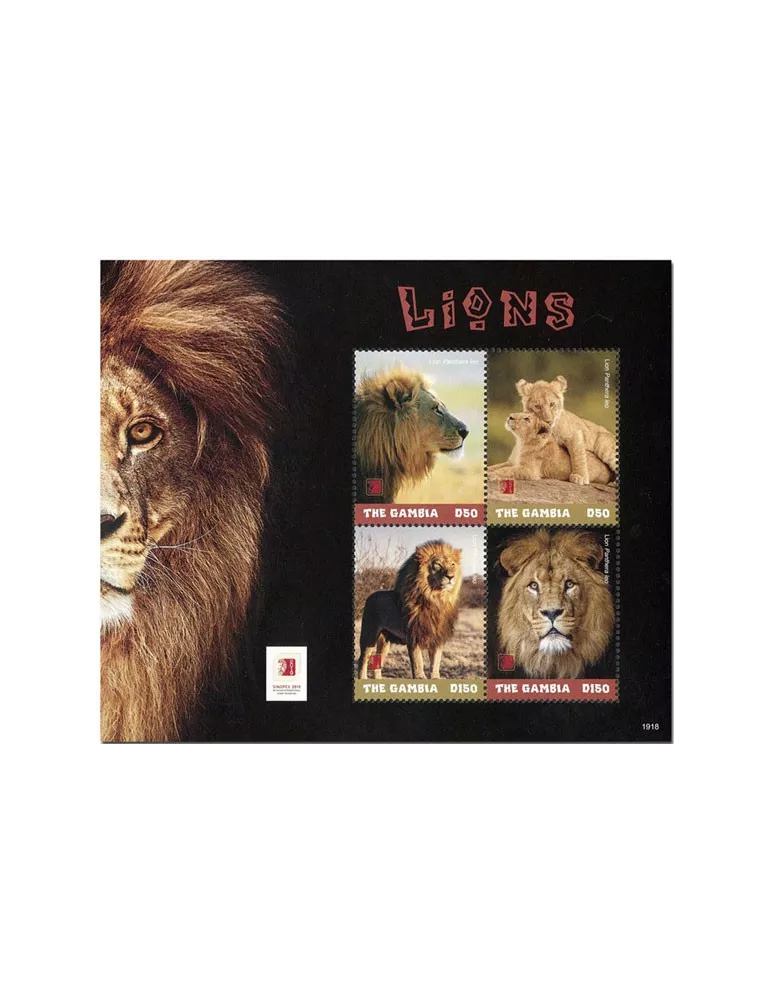 n° 6030/6033 - Timbre GAMBIE Poste