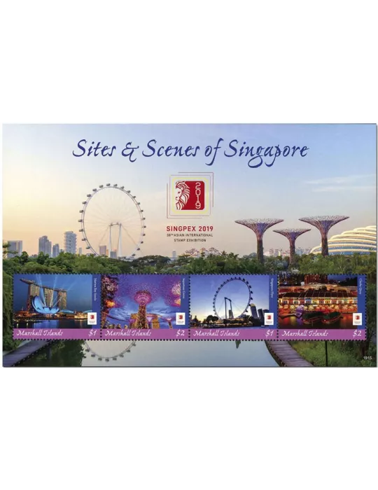 n° 4028/4031 - Timbre MARSHALL Poste