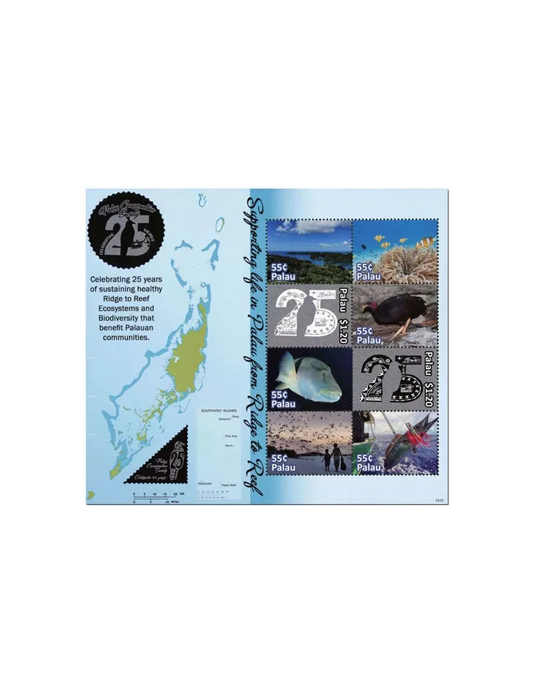 n° 3550/3557 - Timbre PALAU Poste