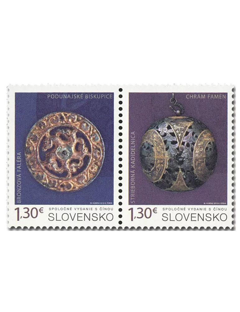 n° 776/777 - Timbre SLOVAQUIE Poste