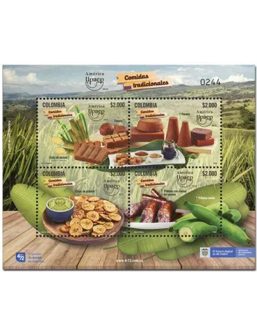 n° 2017/2020 - Timbre COLOMBIE Poste