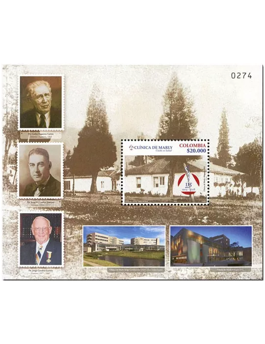 n° 91 - Timbre COLOMBIE Blocs et feuillets