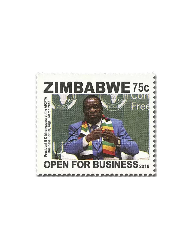 n° 814/817 - Timbre ZIMBABWE Poste