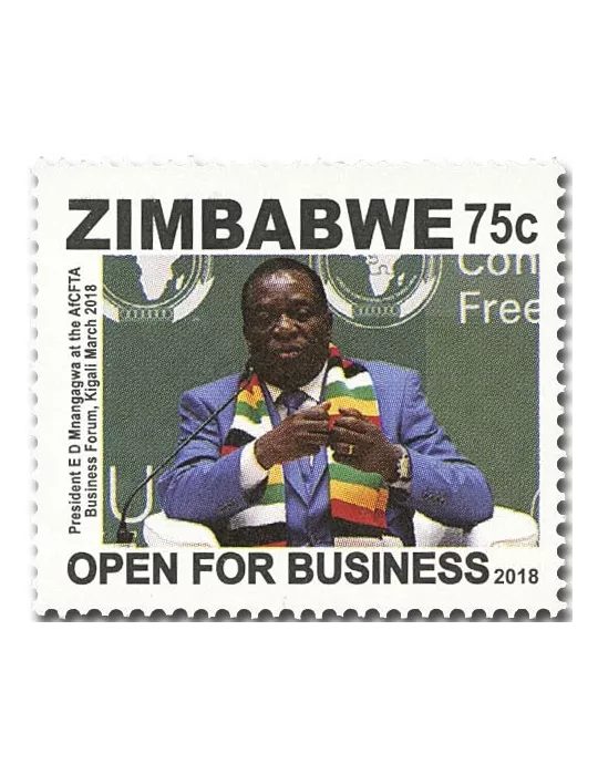 n° 814/817 - Timbre ZIMBABWE Poste