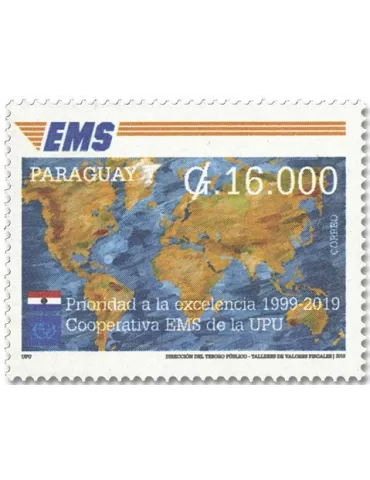 n° 3300 - Timbre PARAGUAY Poste