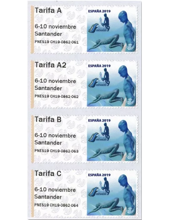 n° 159 - Timbre ESPAGNE Timbres de distributeurs