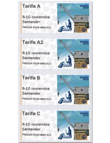 n° 160 - Timbre ESPAGNE Timbres de distributeurs