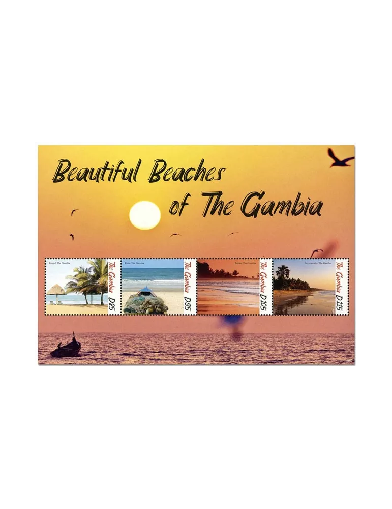 n° 6034/6037 - Timbre GAMBIE Poste