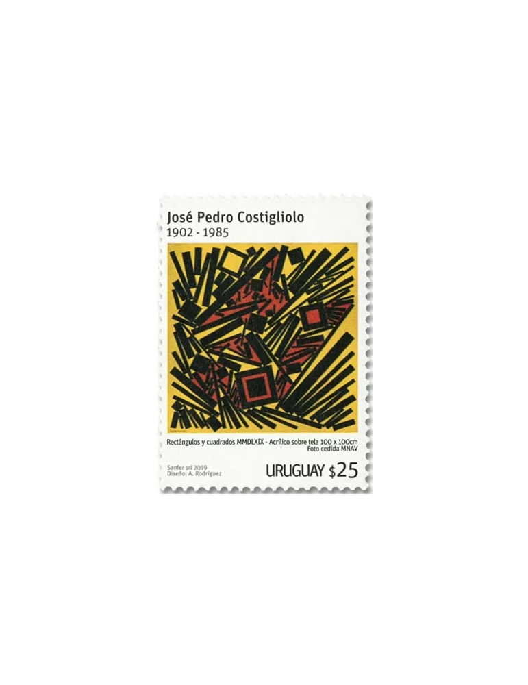 n° 2962 - Timbre URUGUAY Poste