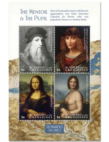 n° 6412/6415 - Timbre SAINT-VINCENT Poste