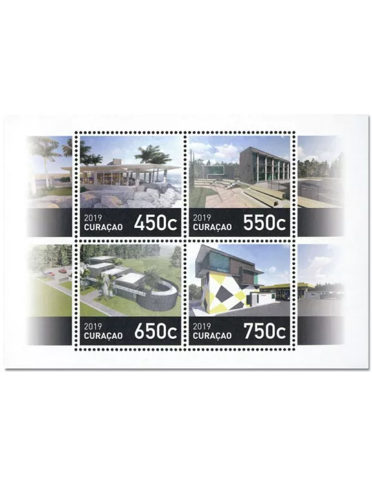 n° 26 - Timbre CURAÇAO Blocs et feuillets