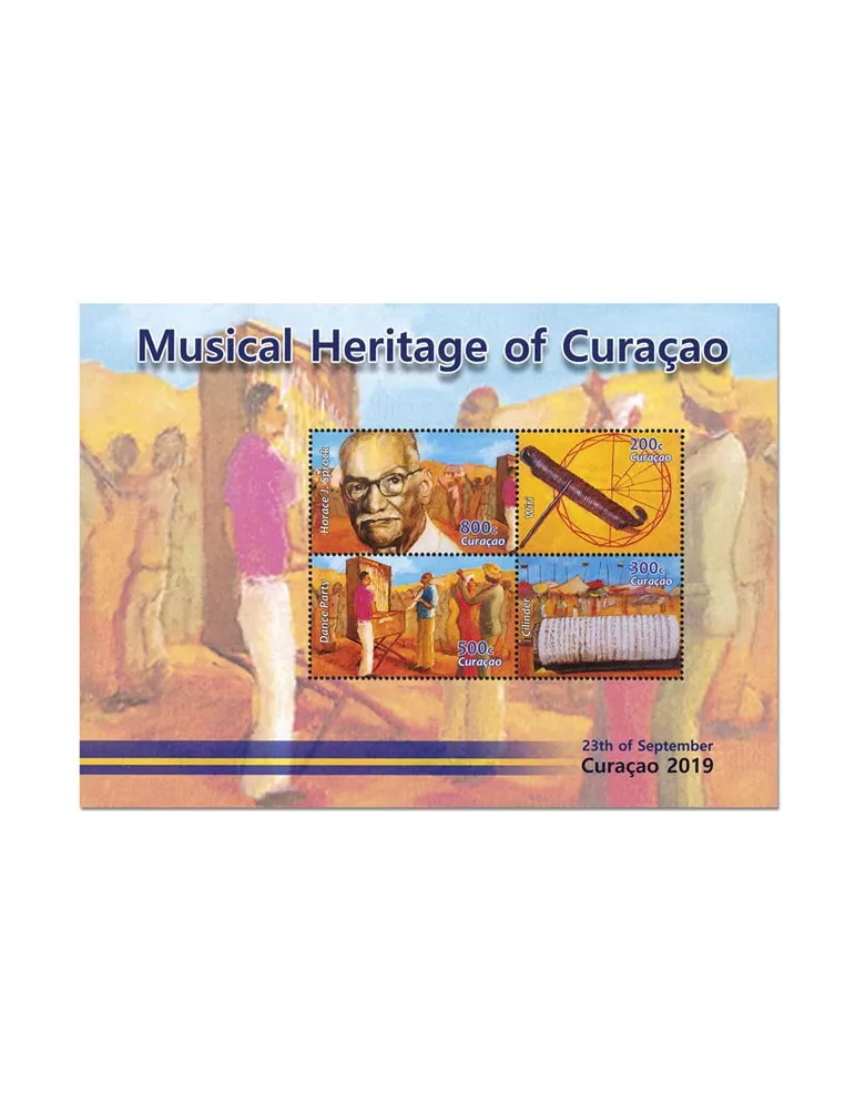 n° 27 - Timbre CURAÇAO Blocs et feuillets