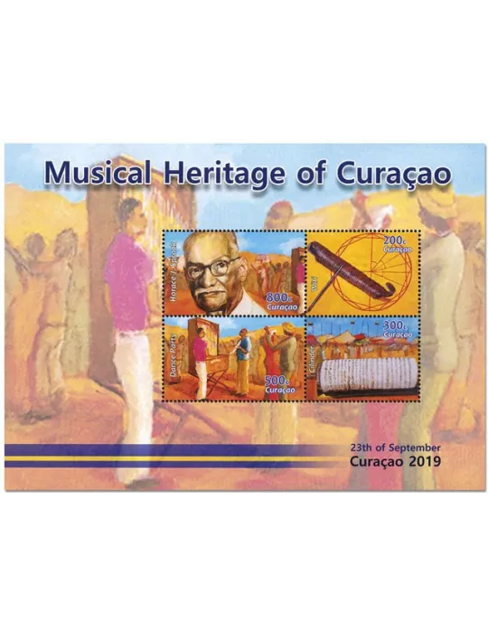 n° 27 - Timbre CURAÇAO Blocs et feuillets