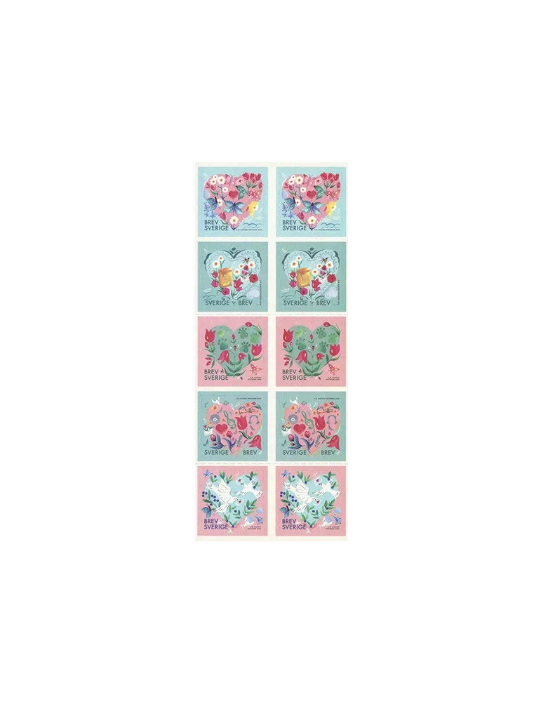 n°C3289 - Timbre SUEDE Carnets