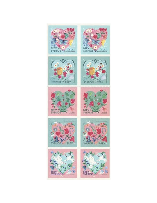 n°C3289 - Timbre SUEDE Carnets