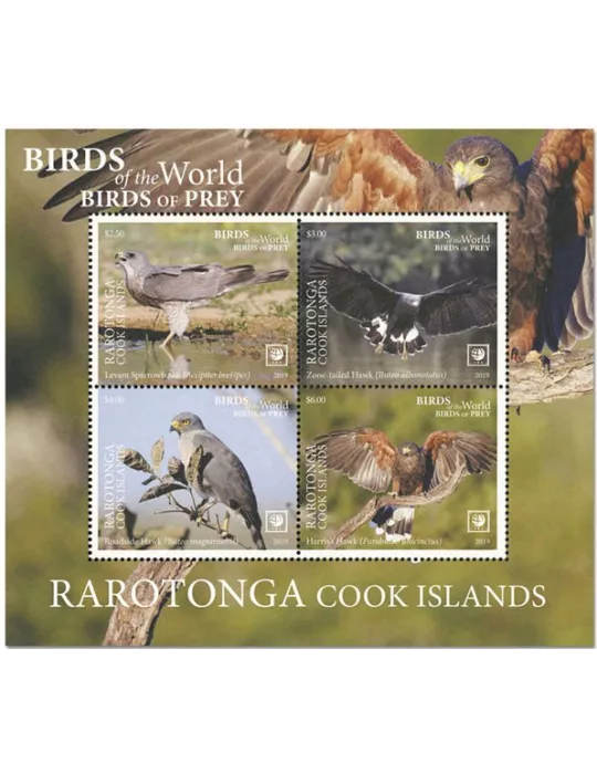 n° 5 - Timbre RAROTONGA Blocs et feuillets