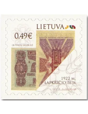 n° 1141/1143 - Timbre LITUANIE Poste 2