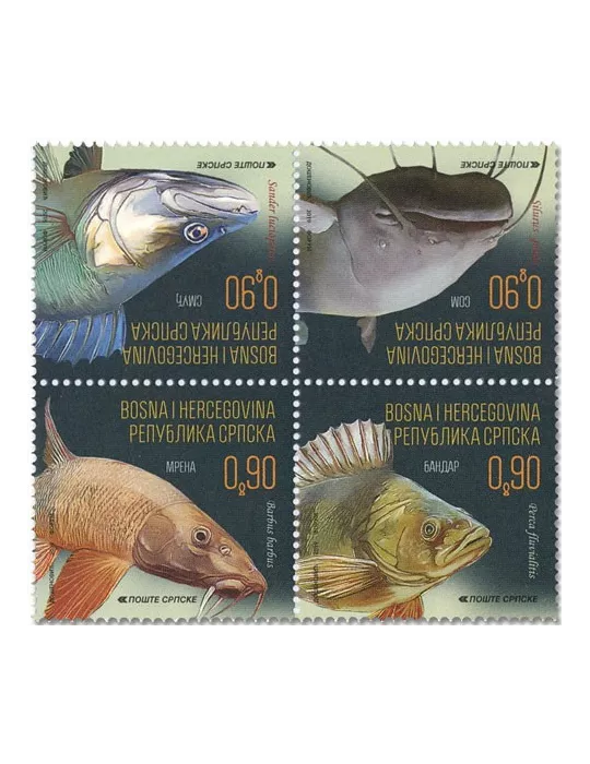 n° 740/743 - Timbre REPUBLIQUE SERBE (DE BOSNIE) Poste