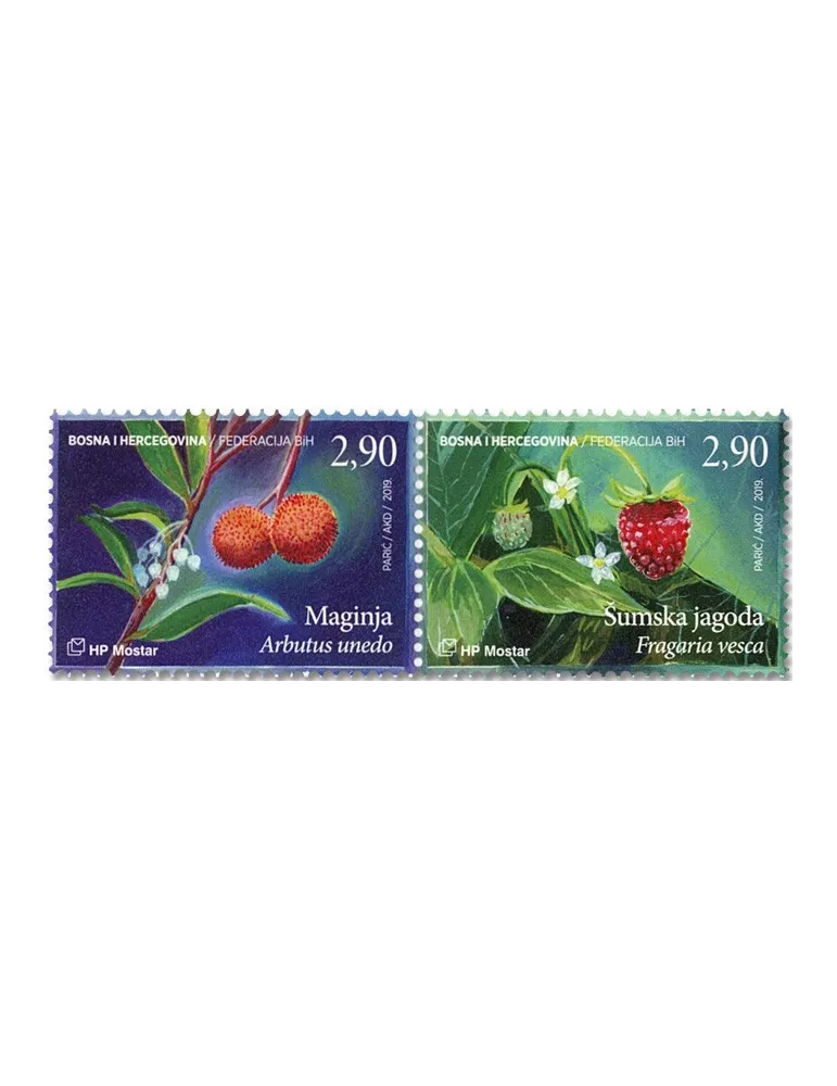 n° 482/483 - Timbre HERCEG-BOSNA Poste