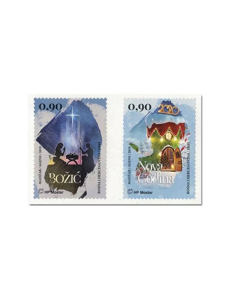 n° 490/491 - Timbre HERCEG-BOSNA Poste