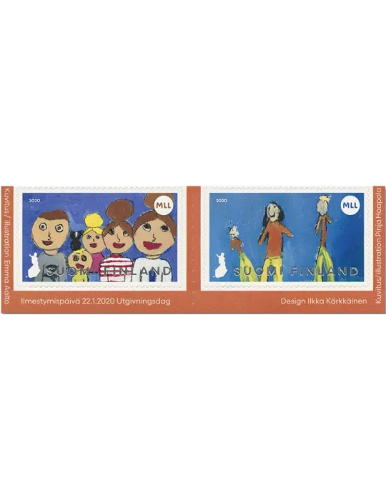 n° 2636/2637 - Timbre FINLANDE Poste