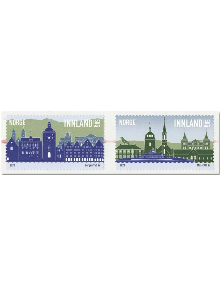 n° 1953/1954 - Timbre NORVEGE Poste