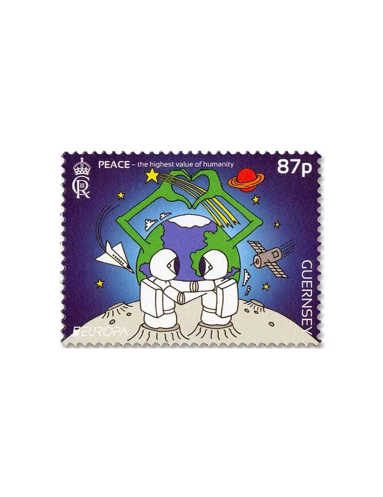 n° 1969/1972 + n° 1967/1968 - Timbre GUERNESEY Poste