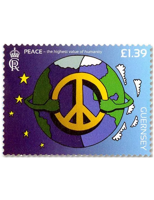 n° 1969/1972 + n° 1967/1968 - Timbre GUERNESEY Poste