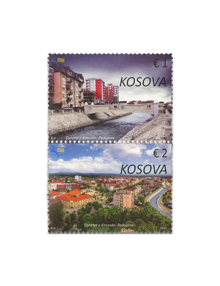 n° 340/341 - Timbre KOSOVO Poste
