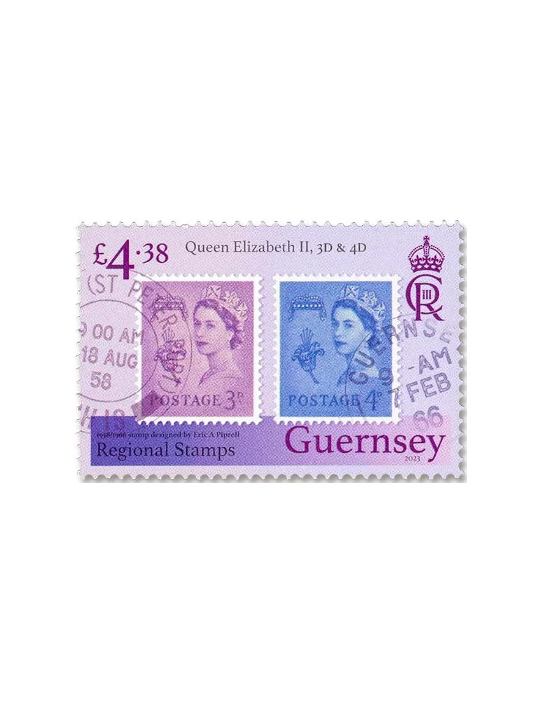 n° 1986/1989 - Timbre GUERNESEY Poste