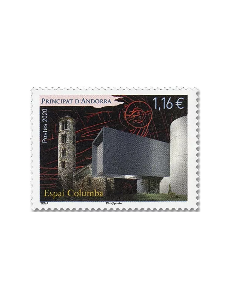 n° 845 - Timbre ANDORRE Poste