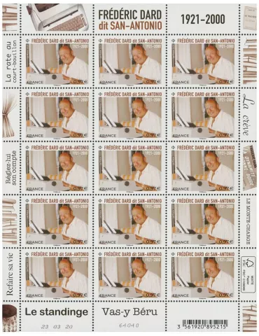 n° F2 - Timbre FRANCE Feuillets de France (n° 5405)