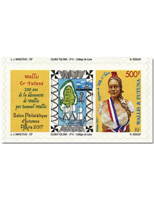 n° 876A - Timbre WALLIS & FUTUNA Poste