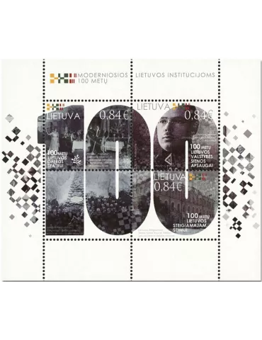 n° 64 - Timbre LITUANIE Blocs et feuillets