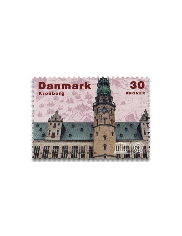 n° 5 - Timbre DANEMARK VIII - Carnets et ouvrages de luxe