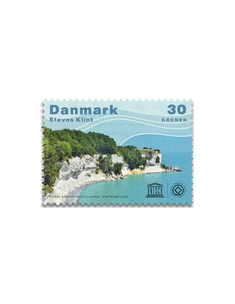 n° 5 - Timbre DANEMARK VIII - Carnets et ouvrages de luxe