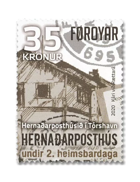 n° 979/980 - Timbre ILE FEROE Poste