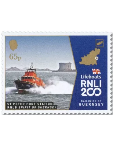 n° 2014/2019 - Timbre GUERNESEY Poste